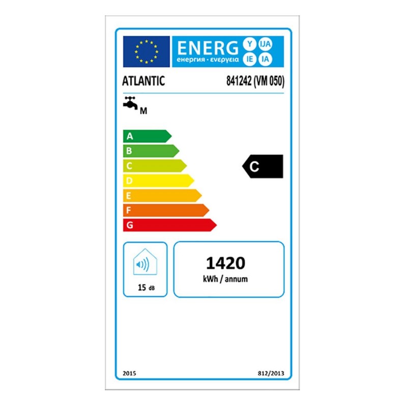 Atlantic, Steatite Turbo 50 литра, 2100 W КОД: 841242 - цена: 349.00лв.