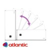Atlantic Vertigo Steatite Wi-Fi 100 Silver, 80 литра КОД: 851338 - цена: